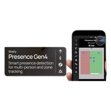 SHELLYPRESENCEGEN4 - Shelly Sensor de Presencia Inteligente / Detección Real sin Movimiento / Multiprotocolo Wi-Fi