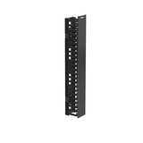 WMPVF22E - Organizador Vertical de Cable / 22U / 4.9 in Ancho / 131 Cables CAT6 / ABS / ROHS / Montaje Frontal