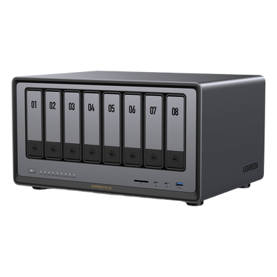 35126B - Ugreen NASync DXP8800 Plus NAS Escritorio Intel® Core™ i5 i5-1235U 8 GB DDR5 UGOS Pro Negro