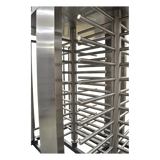 XT-200 - Torniquete de Cuerpo Completo / Doble Acceso / Acero Inoxidable 304 / 30 Personas/min / Interior/Exterior / 4 Ejes de Seguridad / 2.31 x 1.46 x 2.2 m (7.58 x 4.79 x 7.22 ft) / 800 kg (1763.7 lb)