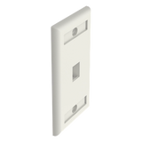 NK1FIWY - Placa de Pared Vertical / 1 Puerto Keystone / 69.8 x 114.3 mm / Blanco Mate