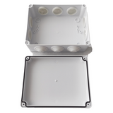 LP-WBX-200 - LinkedPro Caja Estanca de Conexiones IP65, 10 Entradas, 200x155x80 mm, Incluye Tornillería