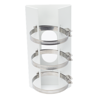 DS-1475ZJ-Y - Hikvision Montaje Vertical para Poste / Acero Inoxidable SUS304 / 250 x 127 x 46 mm DS-1475ZJ-Y