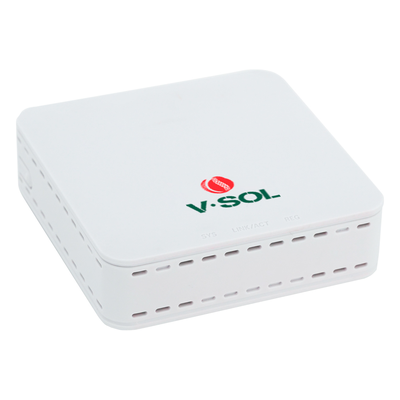 V2801Q - ONU Bridge Dual / GPON-EPON / 1 Puerto SC/UPC / 1 Puerto LAN 2.5G / 82x82x25 mm / 0.27x0.27x0.08 ft