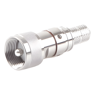 EZ-400-UM-X - Times Microwave Conector UHF Macho / Plegable / Pin Cautivo EZ-400-UM-X