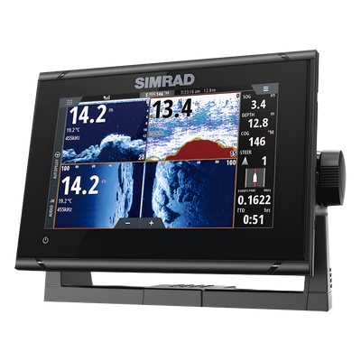 000-14448-001 - Simrad GO7 XSR navegador Fijo 17,8 cm (7") Pantalla táctil 1,32 kg Negro