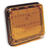 X-LTE-515-A - Luz de Advertencia LED / 9x7 pulgadas / 104 LED de Alta Intensidad / 12 VCC / 10 Patrones de Destello / Montaje Permanente / Color Ámbar