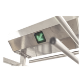 XT-200-L - Torniquete Doble de Cuerpo Completo / Acero Inoxidable 304 / 25 Personas/min / 110 VAC / Apertura Automática en Emergencias