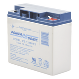 PS-12180-F2 - Power Sonic Batería de Respaldo AGM/VRLA / 12V / 18 Ah PS-12180-F2