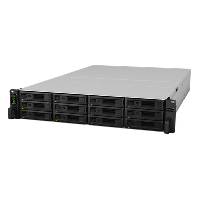 RS3621RPXS - Synology RackStation RS3621RPXS servidor NAS o de almacenamiento Servidor de almacenamiento Bastidor (2U) Intel® Xeon® D-1531 8 GB DDR4 Negro