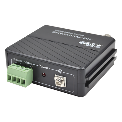 TT4501R - Receptor de Video Activo / Transmisión 400 m (1312.3 ft) / HD-TVI/CVI/AHD/CVBS / 2 Megapixel / Inmunidad al Ruido 60 dB / Protección contra Sobretensión Grado III