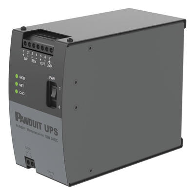 UPS00100DC - UPS Industrial / 100 Watts / 24 Vcd / Ultracondensadores / Riel DIN / -40 a 60 °C (-40 a 140 °F)