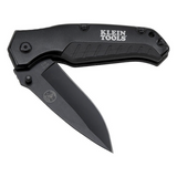 44-220 - Klein Tools Navaja de Bolsillo / Hoja Drop-Point / Acero Inoxidable 440A 44-220