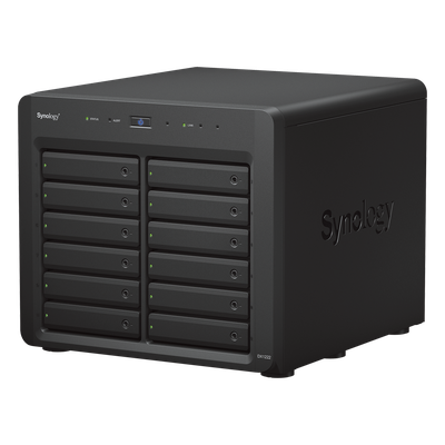 DX1222 - Synology Unidad de Expansión / 12 Bahías HDD/SSD SATA / Intercambio en Caliente DX1222