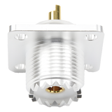 RFU-521-ST - Rf Industries,Ltd Conector RF Hembra / UHF SO-239 / Montaje Chasis 4 Hoyos RFU-521-ST