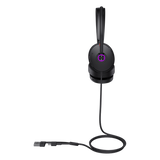 UH48-DUAL-TEAMS-USB-C/A - Auriculares UC con Cable / Cancelación de Ruido Activa Híbrida / USB-C con Adaptador USB-A / Certificación Microsoft Teams / 4 Micrófonos / 20 Hz - 20 kHz
