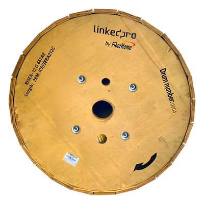 IC-RISER-A2-12C - Linkedpro By Fiberhome Cable de Fibra Óptica Monomodo, 12 hilos, para Interior, Tight Buffer