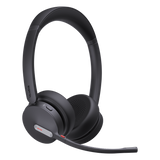 WH64-DUAL-UC - Auriculares Inalámbricos UC / DECT y Bluetooth 5.2 Simultáneos / Triple Conexión / 32 Horas de Conversación / Cancelación de Ruido con 3 Micrófonos