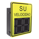 XRADAR-IP - Radar Medidor de Velocidad / 3 Dígitos / TCP IP / Doble Relé / Detección Bidireccional / 200 m (656.2 ft)
