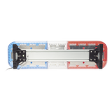 X67RB - Barra de Luces LED / 47" / 88 LEDs Hyperlux / Rojo/Azul / Control de Tráfico / IP65 / 12A Máx