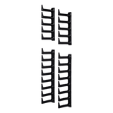XG-FMS45B - Kit Dedos Gestión de Cables / Gabinetes 42-51 RU / Dedos 100 mm / Anchura Ajustable 600-800 mm / Puertas Traseras 80% Perforación / Conexión Eléctrica Sin Cables