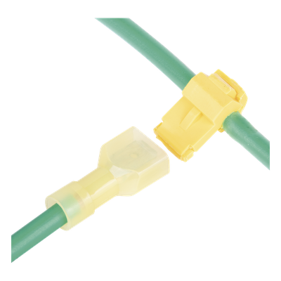 CT-T123 - Kit Conectores T-Tap / 120 Piezas / 3 Calibres AWG / Cobre Estañado / Sin Corte de Cables / -10°C a 70°C