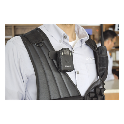 XMRX5 - Body Camera para Seguridad / Hasta 32 Megapixeles / Video HD 3 Megapixel / Descarga de Video Automática / GPS Interconstruido / Pantalla LCD