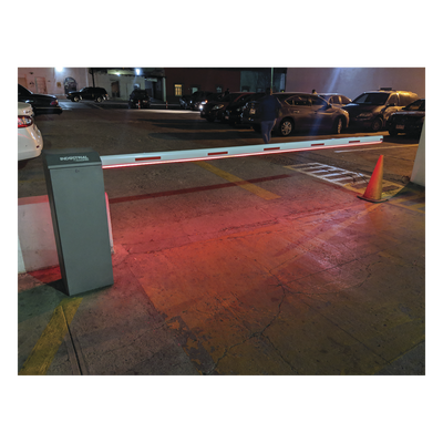 XBF-3000-L - Barrera vehicular izquierda / Soporta brazo de hasta 3 m / Apertura en 1.5 s /Final de carrera ajustable por programación / Movimiento fluido / Diseño elegante color gris