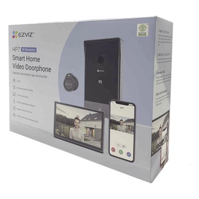 CS-HP7 - EZVIZ Videoportero IP CS-HP7, Cámara 3 MP, IP65, WiFi, Soporta 2 Puertas
