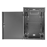 WME9BL - Gabinete de Montaje en Pared / 18 UR / Profundidad 36 in / Carga 181 kg / Acero Calibre 16 / UL 2416