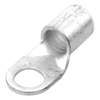 HUB-YAD-6CM-6E14 - Hubbell Burndy Terminal de Anillo / 6 AWG / Tornillo 1/4" HUB-YAD-6CM-6E14