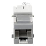 U5-K04NS - Jack Keystone / Cat5e UTP / RJ45 / T568A-B / -10 a 60°C / Color Gris