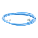 ZM6A-S07-06B - Patch Cord Cat6A S/FTP / 7 Pies (2.13 m) / CM/LS0H / Blindaje 360° / UL2043 / Alta Densidad