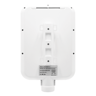WI-PS306GF-O - Switch CCTV PoE para exterior / No administrable / Con 4 puertos Gigabit PoE af/at + 1 Puertos Uplink Gigabit + 1 x SFP Gigabit / Presupuesto 65 W / Ideal para Aplicaciones de Videovigilancia