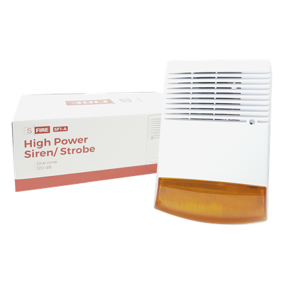 SF-1A - Sfire Sirena Estrobo para Exterior / 120 dB / IP65 SF-1A