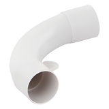 DX-40-132 - Curva para Tubería Rígida / 32 mm / PVC Auto-extinguible / Libre de Halógenos / Radio Estrecho / Datos y Telecomunicaciones
