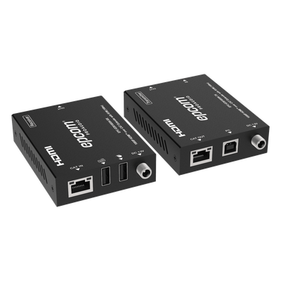 EPC-ED8100SK - Epcom EPC-ED8100SK extensor audio/video Transmisor y receptor de señales AV Negro