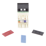 MX6-F01 - Siemon Jack UTP Categoría 6 / Terminación 110 / Montaje Plano MX6-F01
