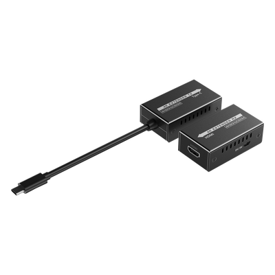 TT600TH - Extensor USB-C a HDMI / 4K 120 Hz / 18 Gbps / Alcance 60 m (196.9 ft) / HDR10 / HDCP 2.2 / Protección ESD ±8KV