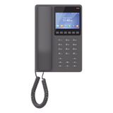 GHP631W - GHP631W, Teléfono Hotelero IP Negro, WiFi-6, LCD Color 3.5", 2 SIP 2 líneas, GDMS, soporta PoE