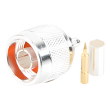 RFN-1005-3C - Rf Industries,Ltd Conector RF N Macho / Anillo Plegable / 50 Ω RFN-1005-3C
