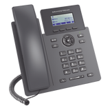 GRP2601P - Grandstream Networks GRP2601P teléfono IP Negro 2 líneas LCD, Terminal con conexión por cable, En banda, Fuera de banda