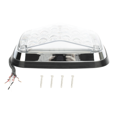 XT1895C - Luz de Advertencia LED / 24 LEDs / 11 Patrones de Destello / IP67 / 12-30 VCC / 9.5 W / SAE J845