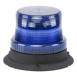 X6465-B - Mini Burbuja LED / 3 LEDs Ultra Brillantes / 12-80 VCC / Destello 75 FPM / SAE J845 Clase III / Policarbonato Resistente a Impactos / 5.1" x 3.9"