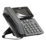 V64 - Teléfono IP Empresarial / 12 Líneas SIP / Pantalla Color 3.5" / Wi-Fi Dual Band / Bluetooth 5.0 / PoE Gigabit / Conferencia 6 Vías