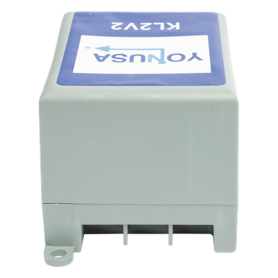 KL2V2 - Módulo de Mando y 2 Transmisores para Cerco Eléctrico Yonusa, Compatible con Todos los Energizadores, Conexión Sencilla