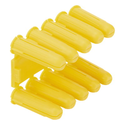 TP-1X - Taquete de Fijación / Doble Expansión Multidireccional / Tornillo 8 mm x 1" (25.4 mm) / 100 Piezas / Carga 50 kg / Rango Térmico -50°C a +80°C
