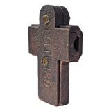 TG-T-0180 - Conector Tipo T Mecánico / Bronce / Calibre 1/0 a 4/0 AWG / 2 Tornillos Hexagonales 5/16' x 3/4' / 70 g / Compatible Franklin y Faraday
