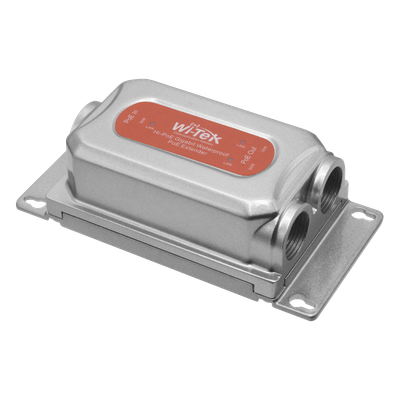 WIPOE22EO - Extensor PoE para Exterior / Entrada 90W / 2 Salidas 60W y 30W / 3 Puertos Gigabit / IP68 / -40°C a 80°C