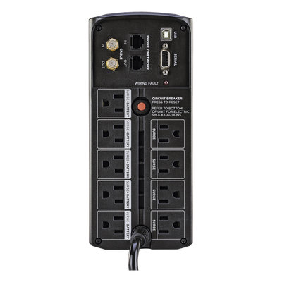 CP850AVRLCDA - CyberPower CP850AVRLCDA UPS Línea interactiva 0,85 kVA 510 W Seno